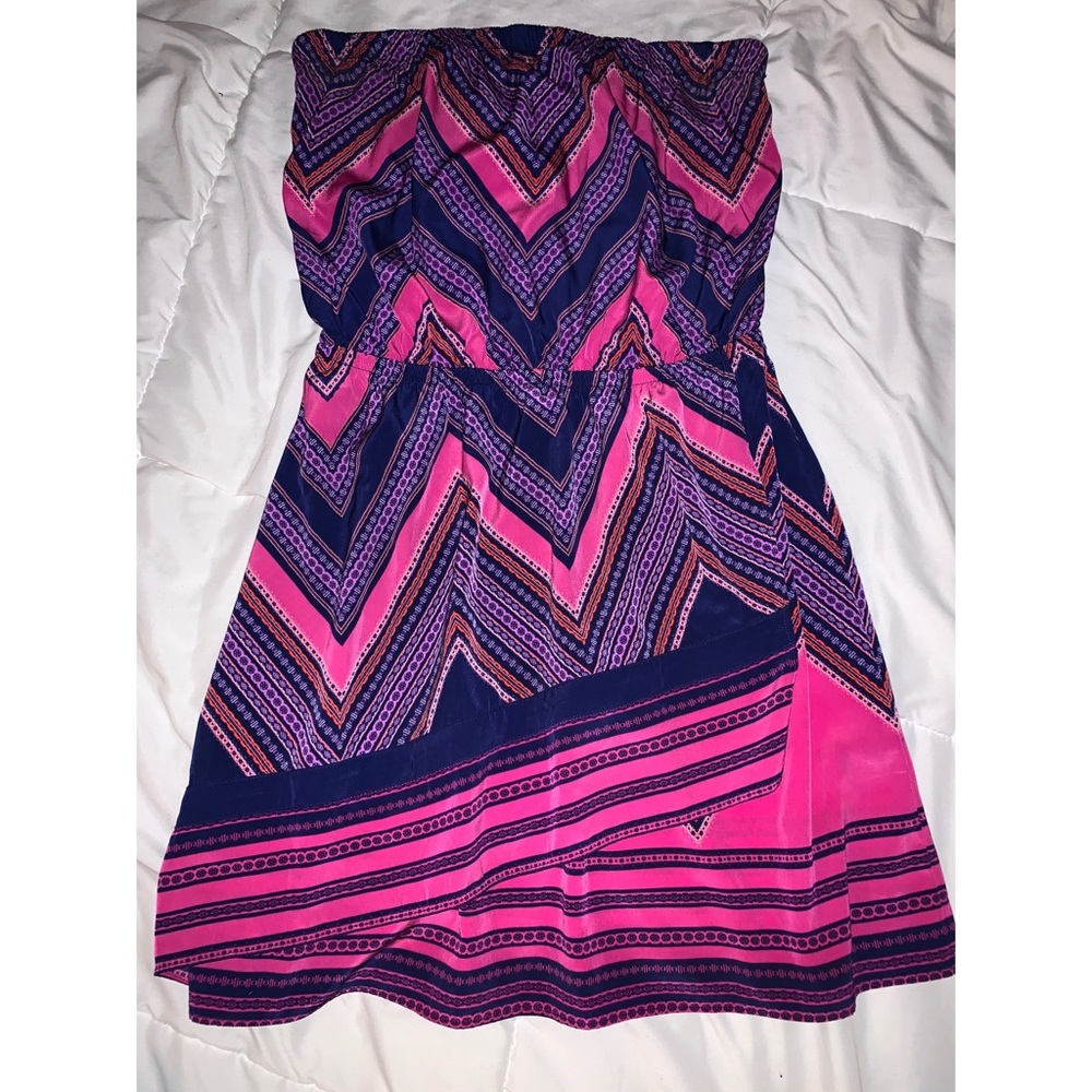 Express strapless dress